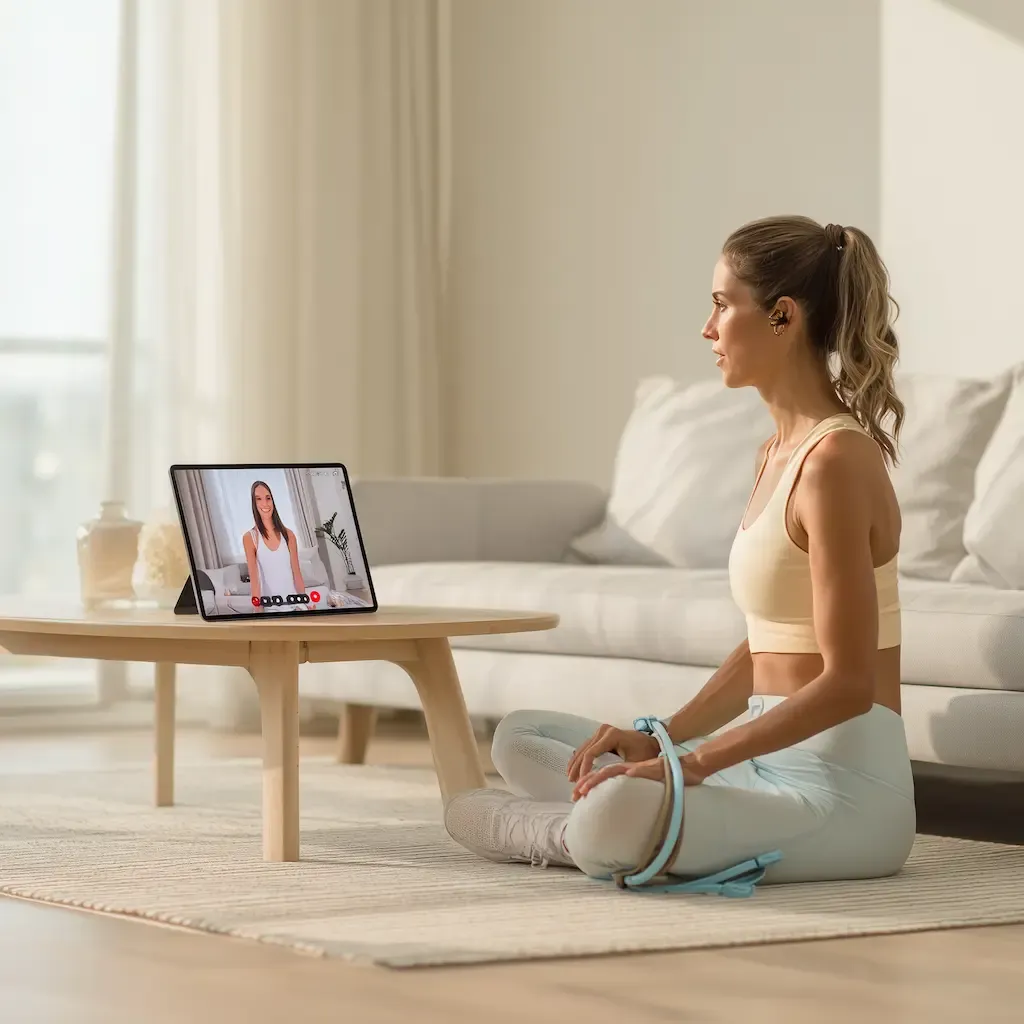 Cours de Pilates en ligne depuis chez soi
